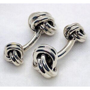 Tiffany & Co Sterling Silver 925 Knot Cufflinks